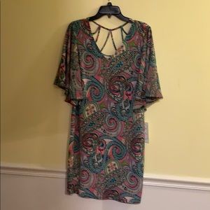 Ivy Lane paisley dress. Perfect for Easter.